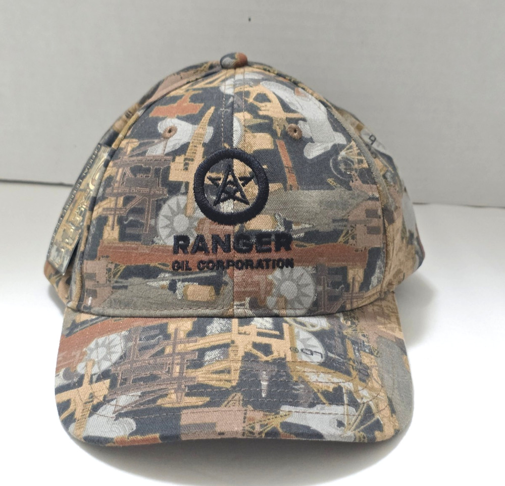 Ranger Oil Corporation Hat Oilfield Camo Kati Baseball Cap NWT